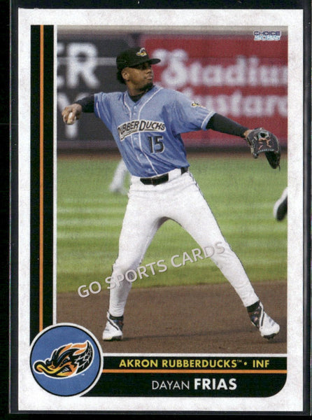 2025 Akron RubberDucks Dayan Frias