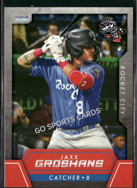 2025 Rocket City Trash Pandas Jaxx Groshans