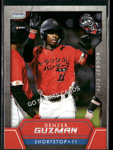 2025 Rocket City Trash Pandas Denzer Guzman