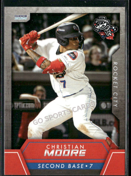 2025 Rocket City Trash Pandas Christian Moore