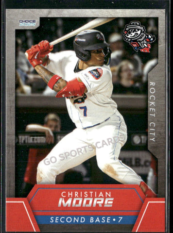 2025 Rocket City Trash Pandas Christian Moore