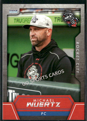 2025 Rocket City Trash Pandas Michael Wuertz