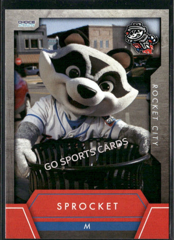 2025 Rocket City Trash Pandas Sprocket Mascot