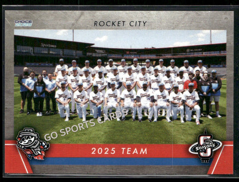 2025 Rocket City Trash Pandas Team Photo