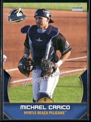 2025 Myrtle Beach Pelicans Michael Carico