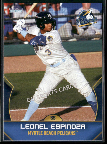 2025 Myrtle Beach Pelicans Leonel Espinoza