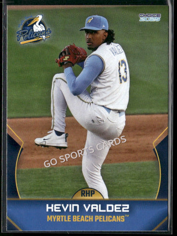 2025 Myrtle Beach Pelicans Kevin Valdez