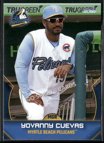 2025 Myrtle Beach Pelicans Yovanny Cuevas