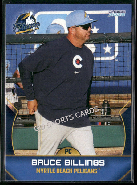 2025 Myrtle Beach Pelicans Bruce Billings