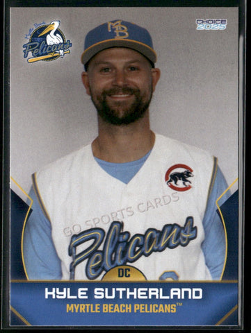 2025 Myrtle Beach Pelicans Kyle Sutherland