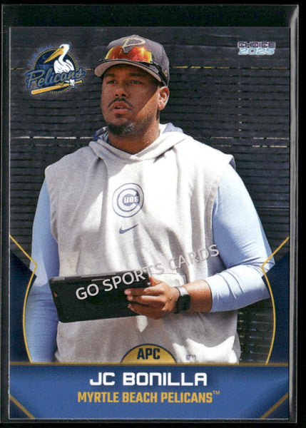 2025 Myrtle Beach Pelicans JC Bonilla