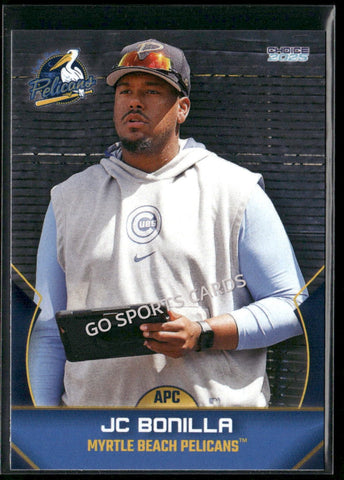 2025 Myrtle Beach Pelicans JC Bonilla
