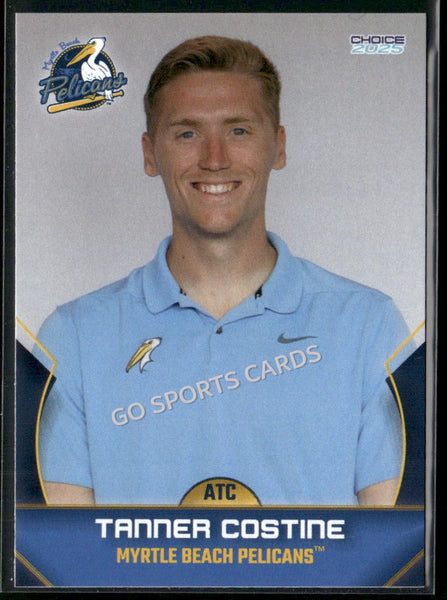 2025 Myrtle Beach Pelicans Tanner Costine