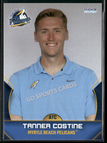 2025 Myrtle Beach Pelicans Tanner Costine