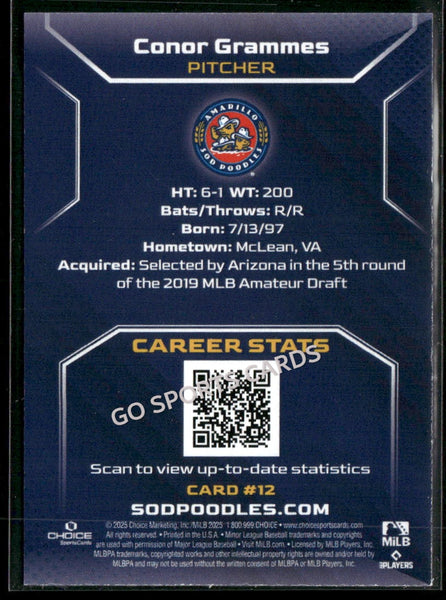 2025 Amarillo Sod Poodles Conor Grammes