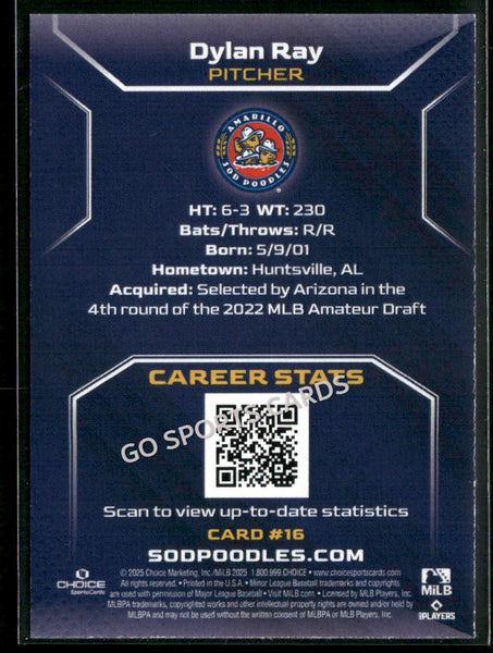 2025 Amarillo Sod Poodles Dylan Ray