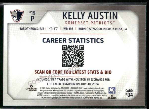 2025 Somerset Patriots Kelly Austin