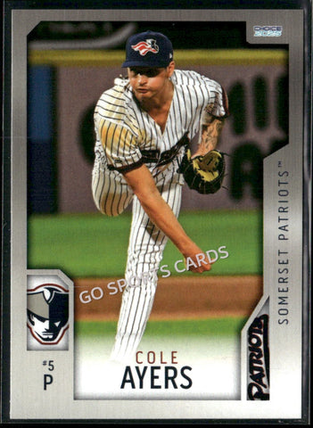 2025 Somerset Patriots Cole Ayers