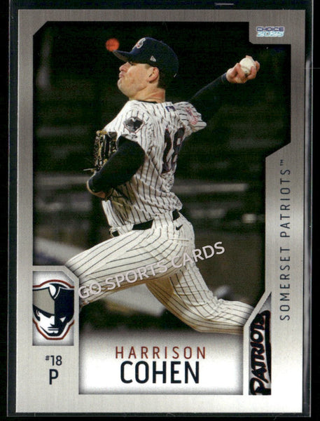 2025 Somerset Patriots Harrison Cohen