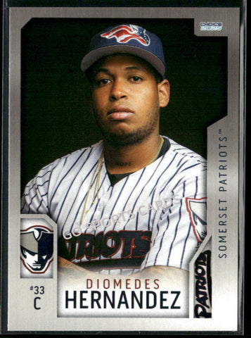 2025 Somerset Patriots Diomedes Hernandez
