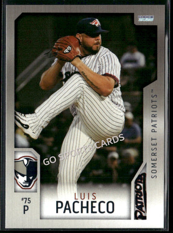 2025 Somerset Patriots Luis Pacheco