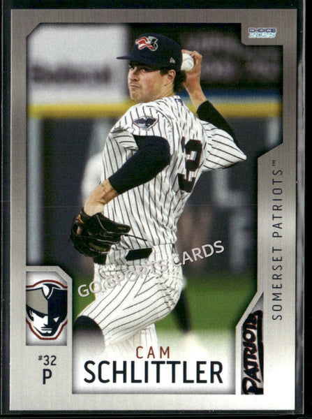 2025 Somerset Patriots Cam Schlittler