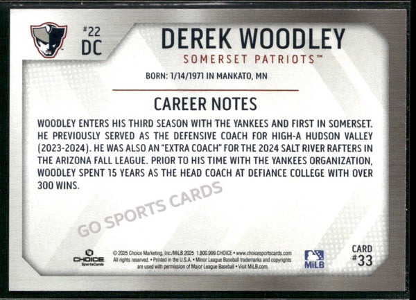 2025 Somerset Patriots Derek Woodley
