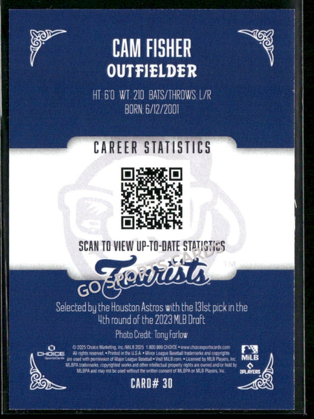 2025 Asheville Tourists Cam Fisher
