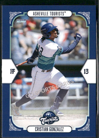 2025 Asheville Tourists Cristian Gonzalez