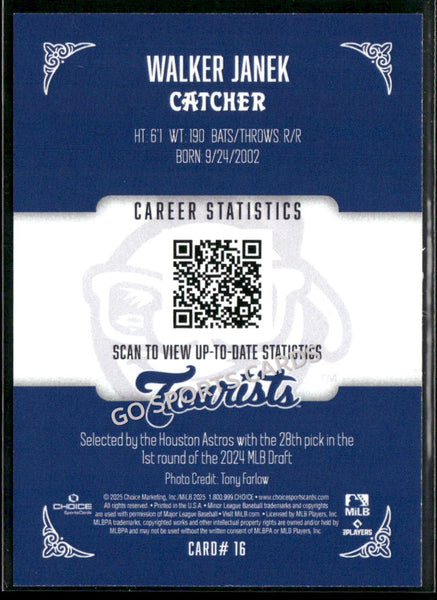 2025 Asheville Tourists Walker Janek