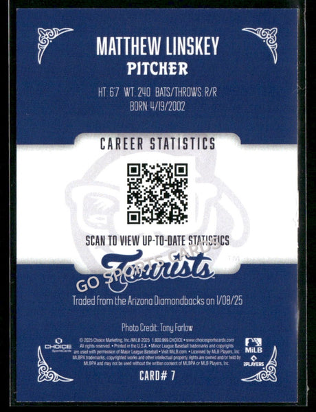 2025 Asheville Tourists Matthew Linskey