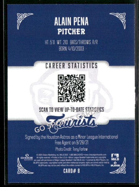 2025 Asheville Tourists Alain Pena