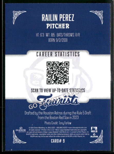 2025 Asheville Tourists Railin Perez
