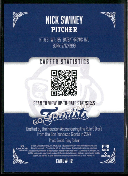 2025 Asheville Tourists Nick Swiney