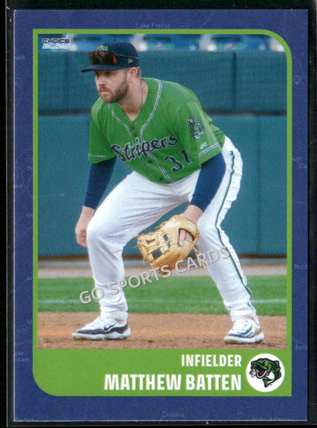 2025 Gwinnett Stripers Matthew Batten