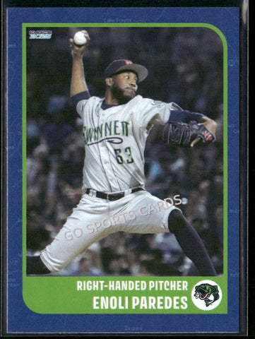 2025 Gwinnett Stripers Enoli Paredes