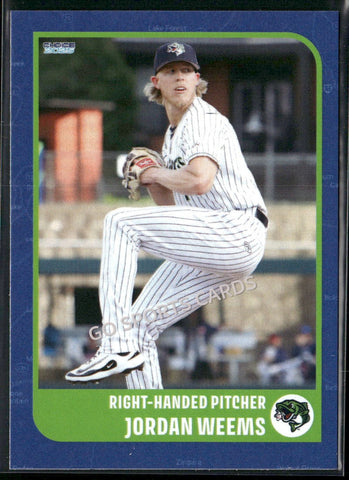 2025 Gwinnett Stripers Jordan Weems