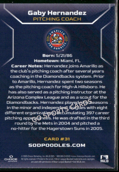 2025 Amarillo Sod Poodles Gaby Hernandez