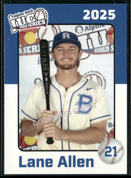 2025 Blinn College Buccaneers JUCO Lane Allen