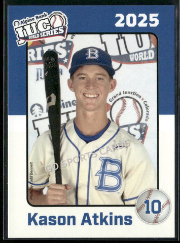 2025 Blinn College Buccaneers JUCO Kason Atkins