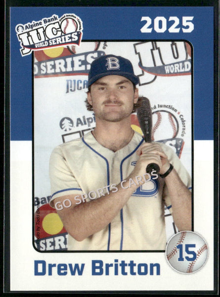 2025 Blinn College Buccaneers JUCO Drew Britton