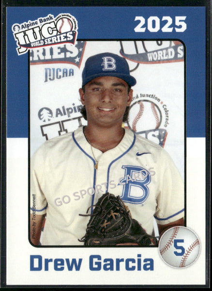 2025 Blinn College Buccaneers JUCO Drew Garcia