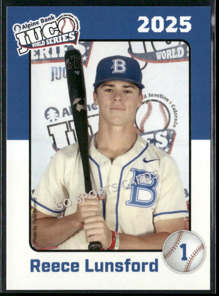 2025 Blinn College Buccaneers JUCO Reece Lunsford