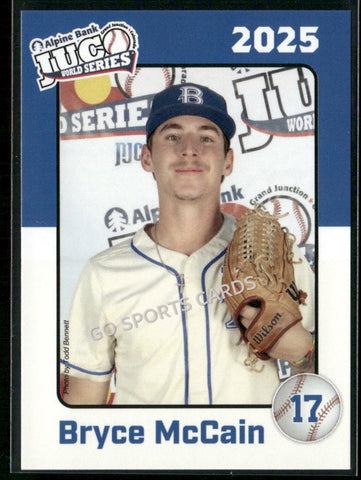 2025 Blinn College Buccaneers JUCO Bryce McCain