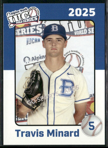 2025 Blinn College Buccaneers JUCO Travis Minard