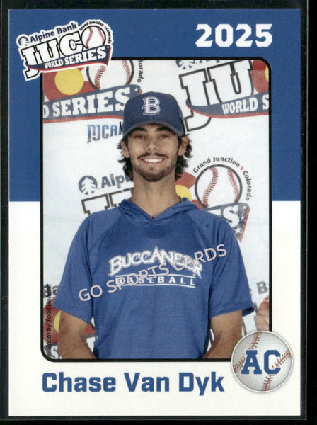 2025 Blinn College Buccaneers JUCO Chase Van Dyk