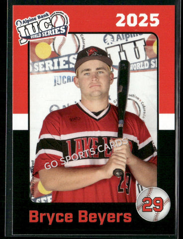 2025 Lake Land Lakers JUCO Bryce Beyers