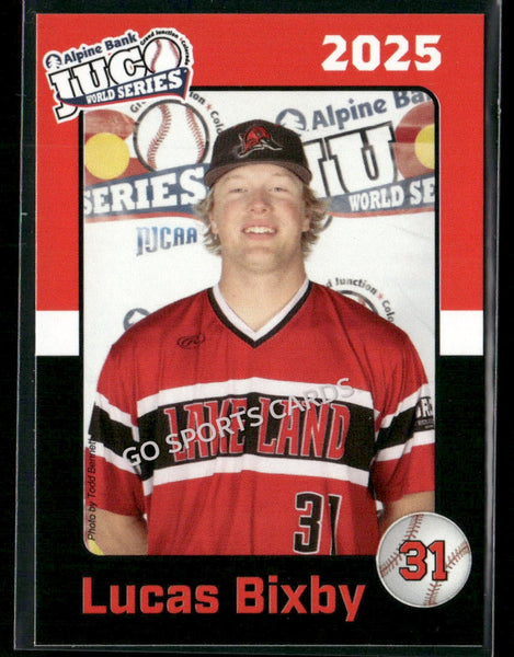 2025 Lake Land Lakers JUCO Lucas Bixby