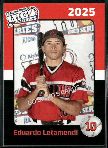 2025 Lake Land Lakers JUCO Eduardo Letamendi