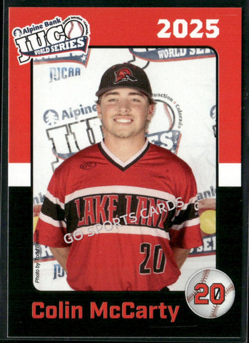2025 Lake Land Lakers JUCO Colin McCarty